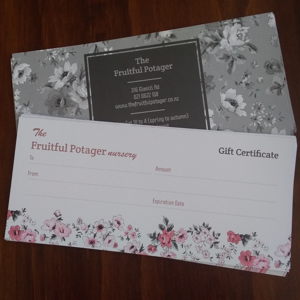 Lovely gift voucher